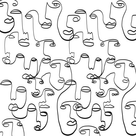 Abstract faces